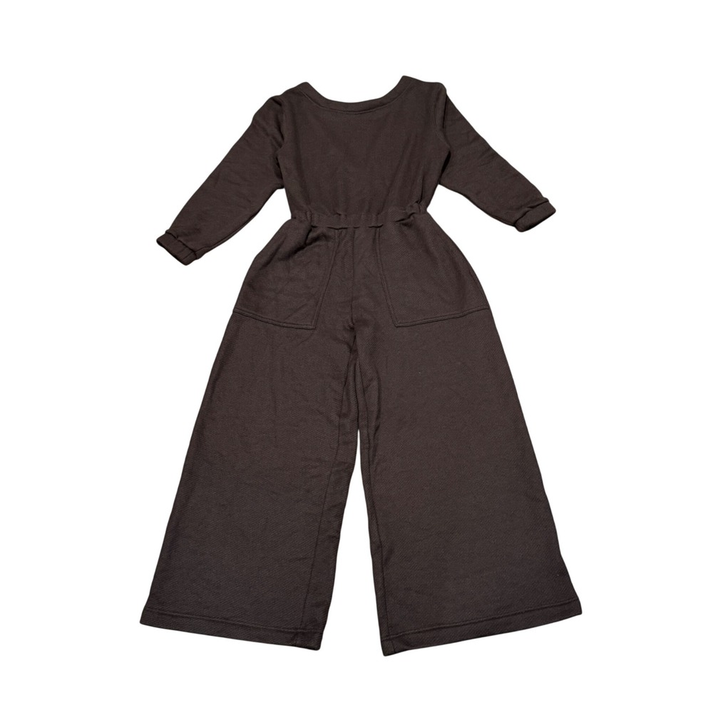 Free People FP Beach Darla One-Piece Jumpsuit XS Brown NWT Loungewear Comfort